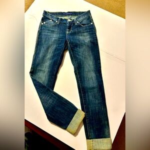 Rock & Republic Cuffed denim Logo Pocket 5 pocket jeans